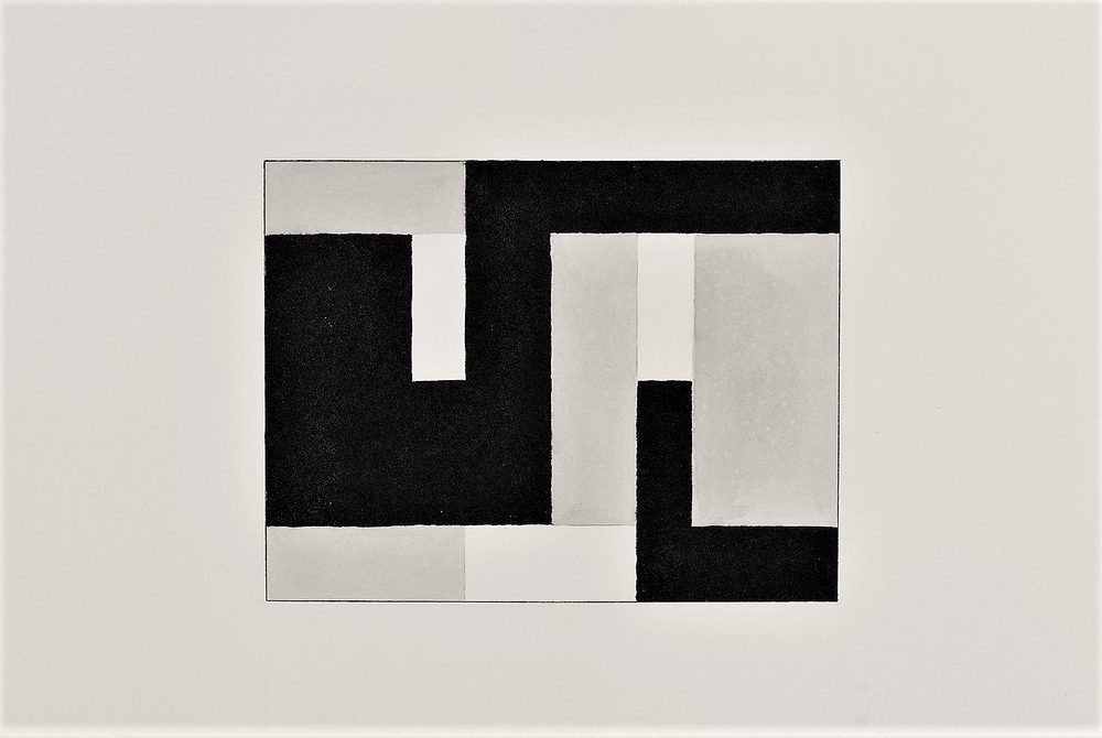 Aller Retour Double XXX, Encre de Chine sur papier