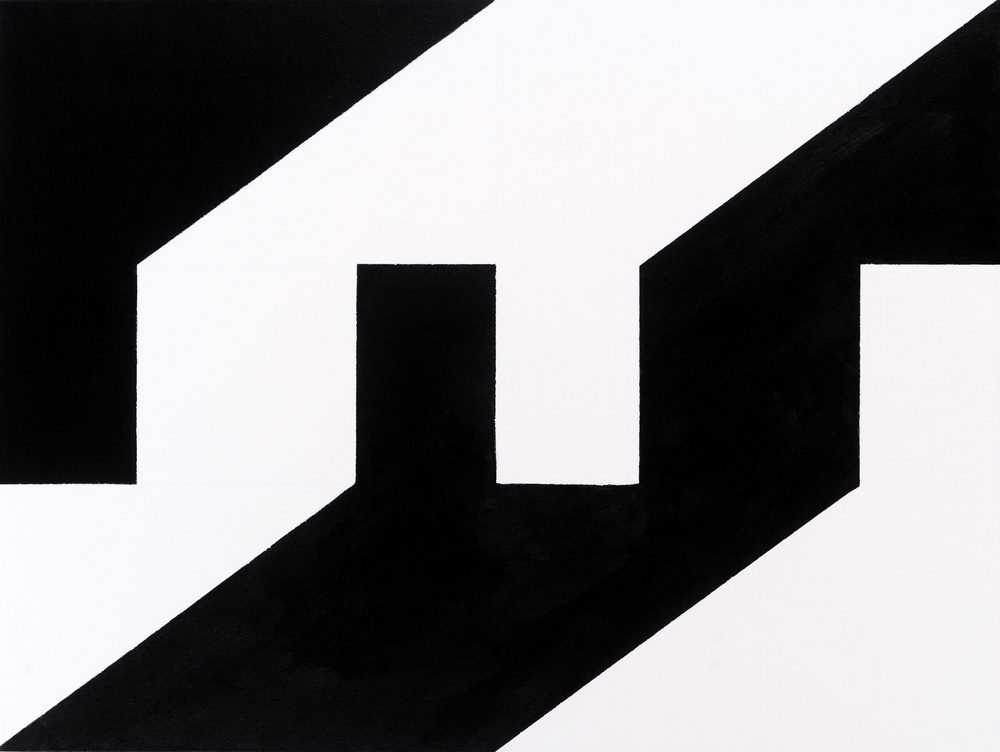 Aller Retour II, Acrylique sur toile