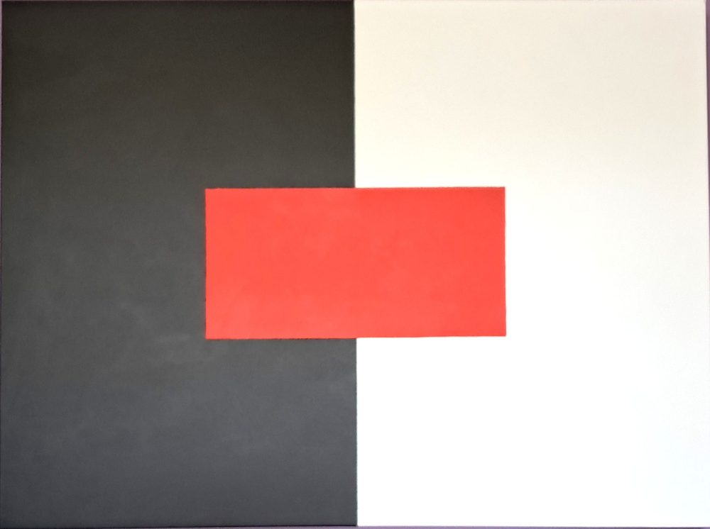 Trait d'union, Acrylique sur toile