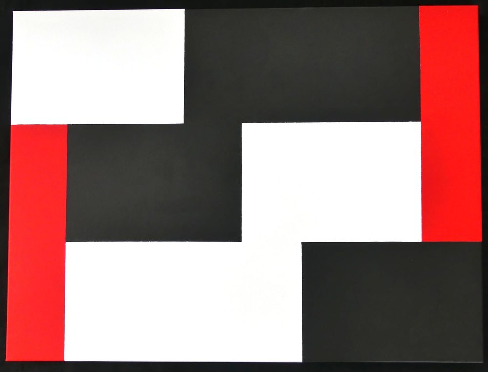 Vice et versa, Acrylique sur toile